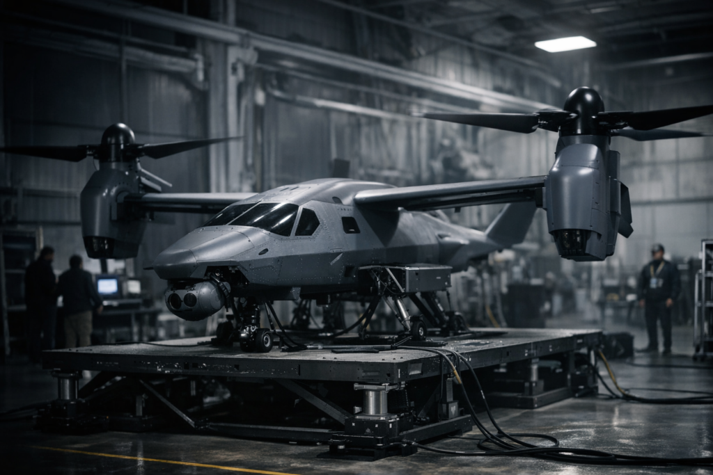 Anduril Unveils Tiltrotor Attack Drone With Autonomous Strike Capability