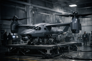 Anduril Unveils Tiltrotor Attack Drone With Autonomous Strike Capability